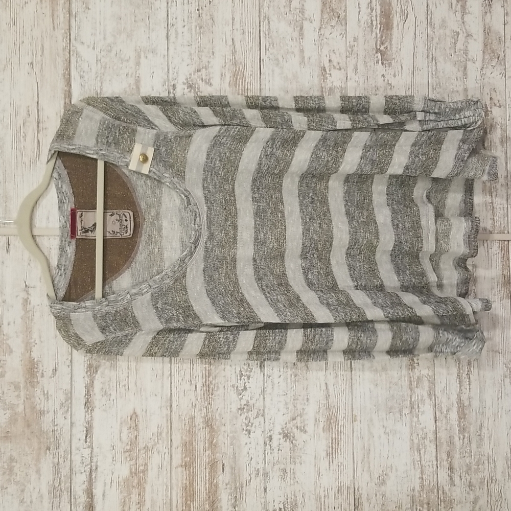 Gray Striped Tunic. - image 1